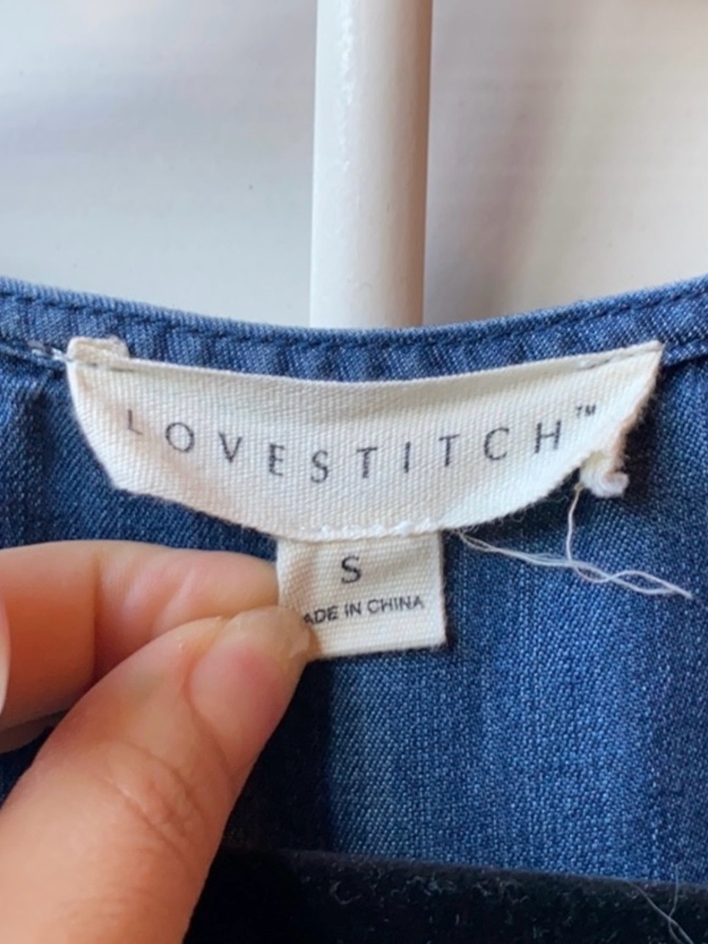 Denim Jumpsuit by Lovestitch - Picture 4 of 6